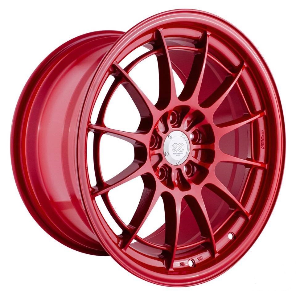 Enkei NT03+M Competition Red Wheel 18x9.5 +40 5x100